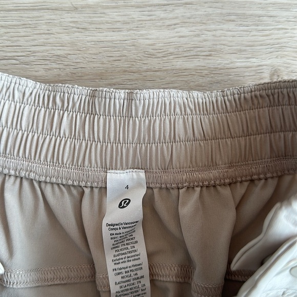 Lululemon Tear-Away Mid-Rise Track Pant Color Mojave Tan - Picture 8 of 12